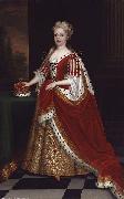 Portrait of Caroline Wilhelmina of Brandenburg